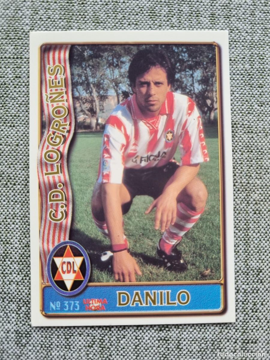 Fu&szlig;ball-Sticker: 373 DANILO (CD Logro&ntilde;&eacute;s) &Uacute;LTIMA HORA. Las Fichas de la Liga 1996 1997 96 97 (Mundicromo)