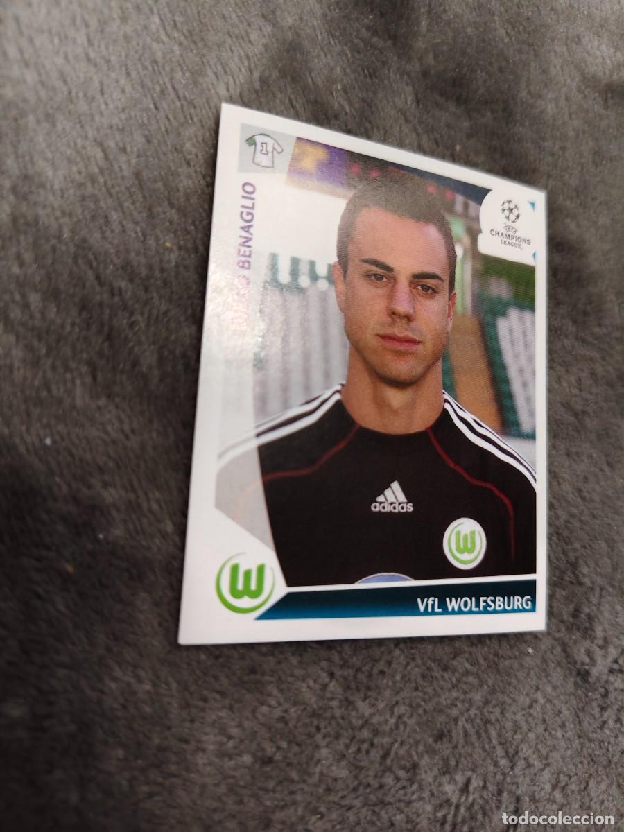 Fu&szlig;ball-Sticker: 125 CHAMPIONS LEAGUE 09 10 PANINI DIEGO BENAGLIO VFL WOLFSBURG WOLFSBURGO 2009 2010 UCL AAA