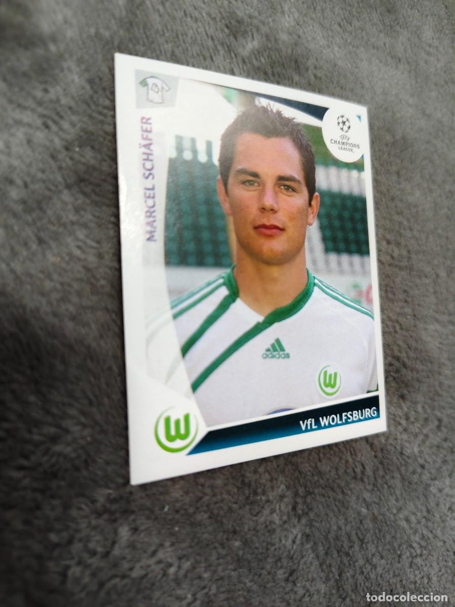 Cromos de Futebol: 126 CHAMPIONS LEAGUE 09 10 PANINI MARCEL SCH&Auml;FER VFL WOLFSBURG WOLFSBURGO 2009 2010 UCL AAA