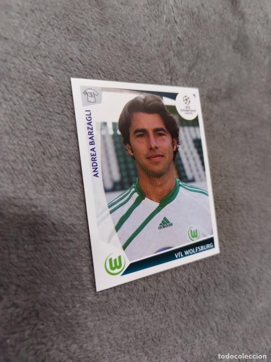 Cromos de Futebol: 127 CHAMPIONS LEAGUE 09 10 PANINI ANDREA BARZAGLI VFL WOLFSBURG WOLFSBURGO 2009 2010 UCL AAA
