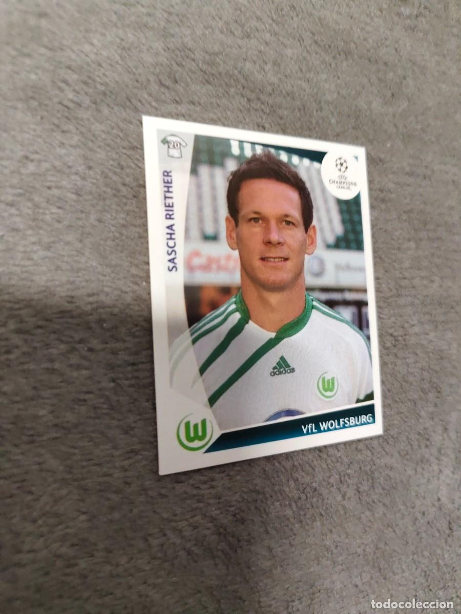 Cromos de Futebol: 129 CHAMPIONS LEAGUE 09 10 PANINI SASCHA RIETHER VFL WOLFSBURG WOLFSBURGO 2009 2010 UCL AAA