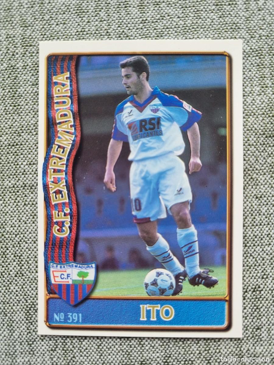 Cromos de Futebol: 391 ITO (CF Extremadura). Las Fichas de la Liga 1996 1997 96 97 (Mundicromo)