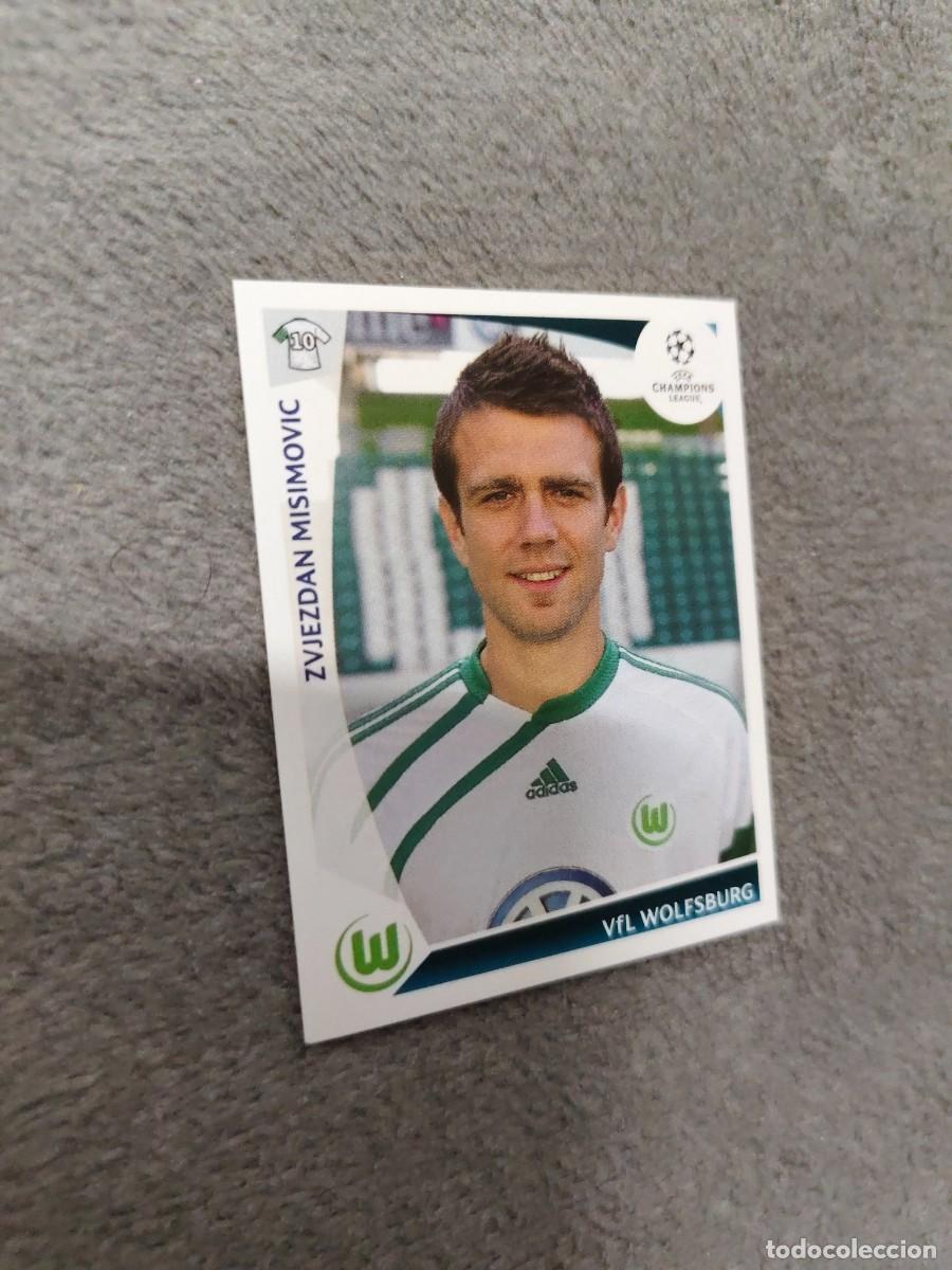 Cromos de Futebol: 136 CHAMPIONS LEAGUE 09 10 PANINI ZVJEZDAN MISIMOVIC VFL WOLFSBURG WOLFSBURGO 2009 2010 UCL AAA