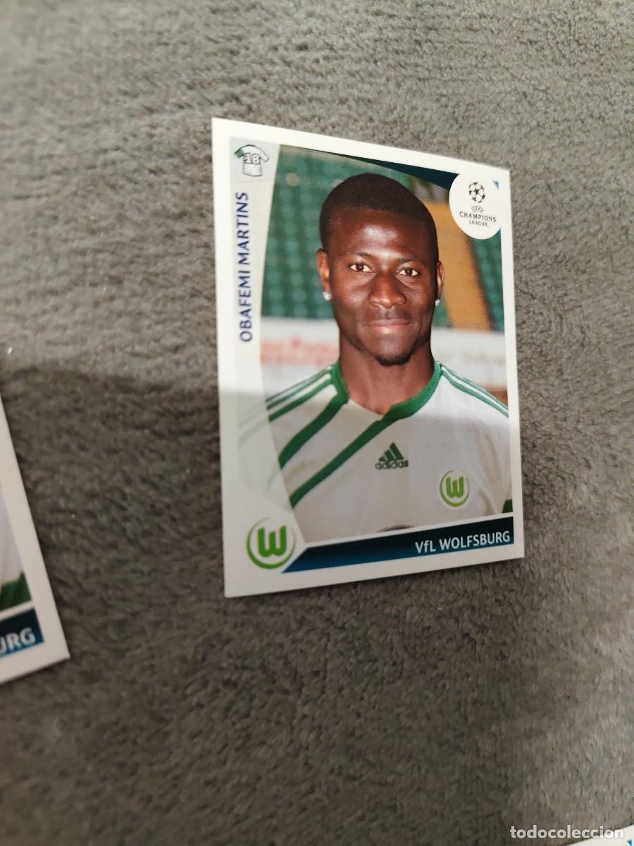 Cromos de Futebol: 138 CHAMPIONS LEAGUE 09 10 PANINI OBAFEMI MARTINS VFL WOLFSBURG WOLFSBURGO 2009 2010 UCL AAA