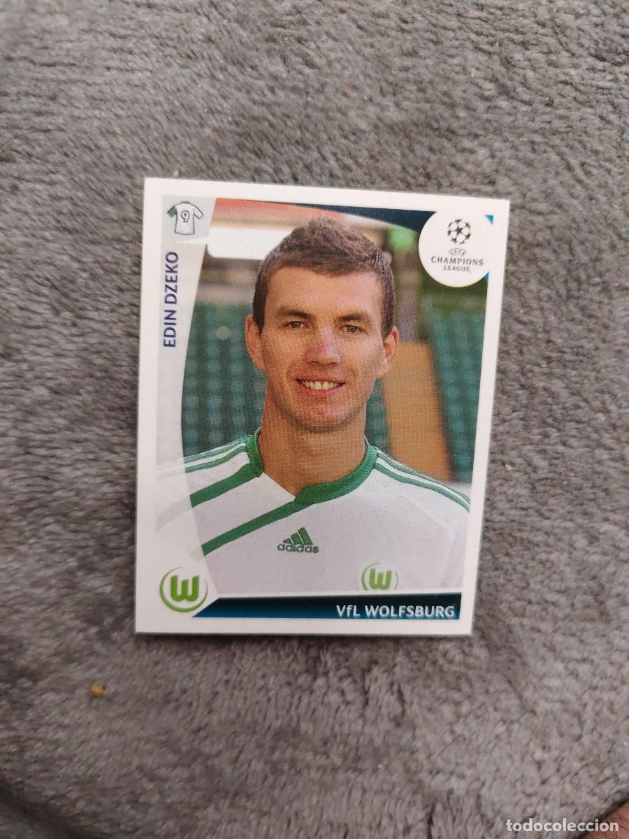 Cromos de Futebol: 140 CHAMPIONS LEAGUE 09 10 PANINI EDIN DZEKO VFL WOLFSBURG WOLFSBURGO 2009 2010 UCL ROOKIE AAA