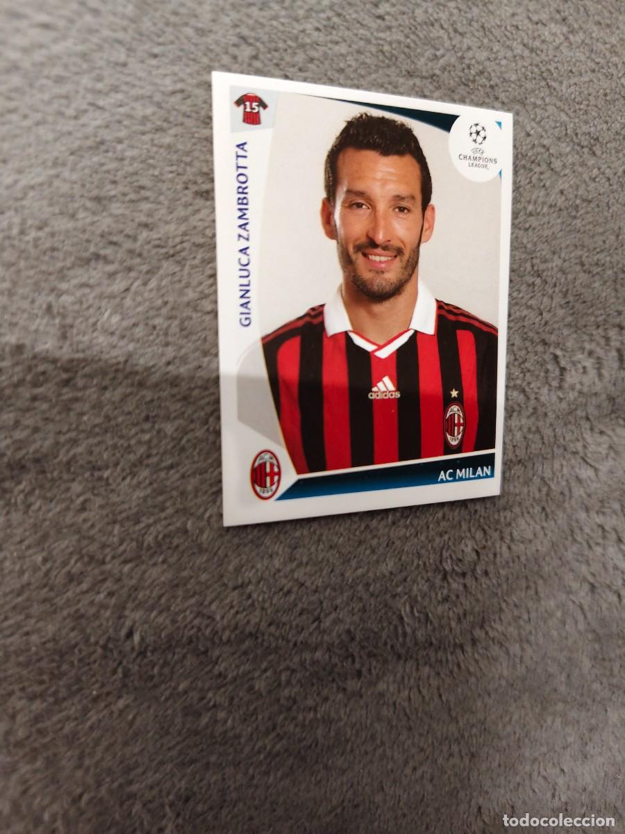 Cromos de f&uacute;tbol: 145 CHAMPIONS LEAGUE 09 10 PANINI GIANLUCA ZAMBROTTA AC MILAN 2009 2010 UCL AAA