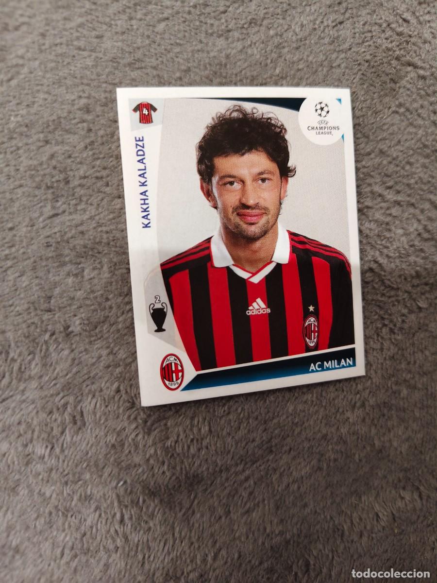 Cromos de f&uacute;tbol: 146 CHAMPIONS LEAGUE 09 10 PANINI KAKHA KALADZE AC MILAN 2009 2010 UCL AAA