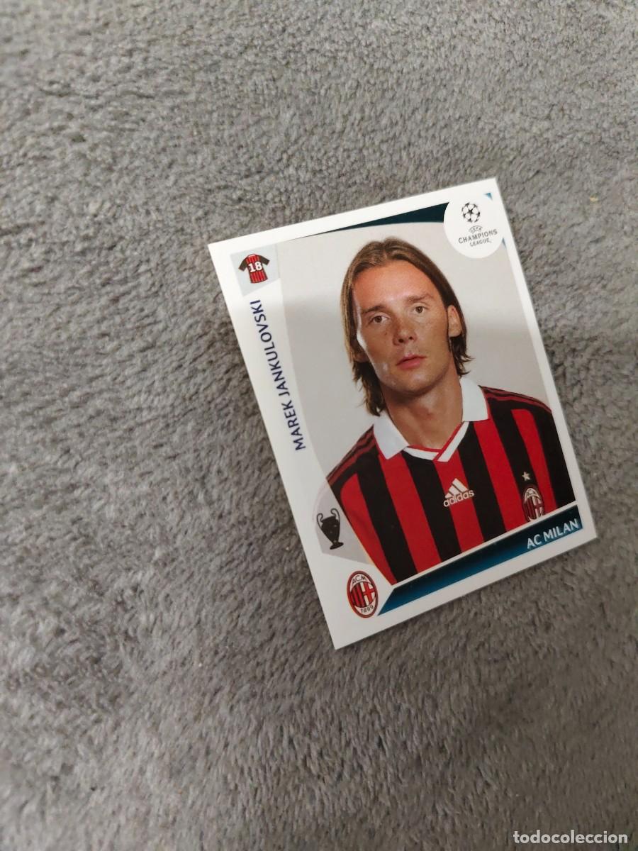 Cromos de f&uacute;tbol: 147 CHAMPIONS LEAGUE 09 10 PANINI MAREK JANKULOVSKI AC MILAN 2009 2010 UCL AAA