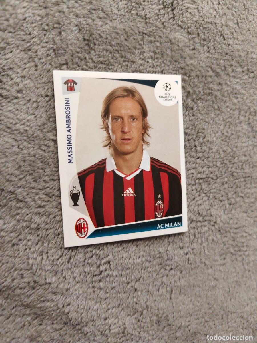 Cromos de Futebol: 149 CHAMPIONS LEAGUE 09 10 PANINI MASSIMO AMBROSINI AC MILAN 2009 2010 UCL AAA
