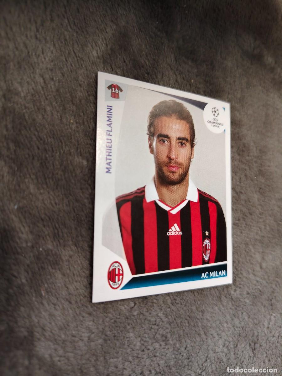 Fu&szlig;ball-Sticker: 150 CHAMPIONS LEAGUE 09 10 PANINI MATHIEU FLAMINI AC MILAN 2009 2010 UCL AAA