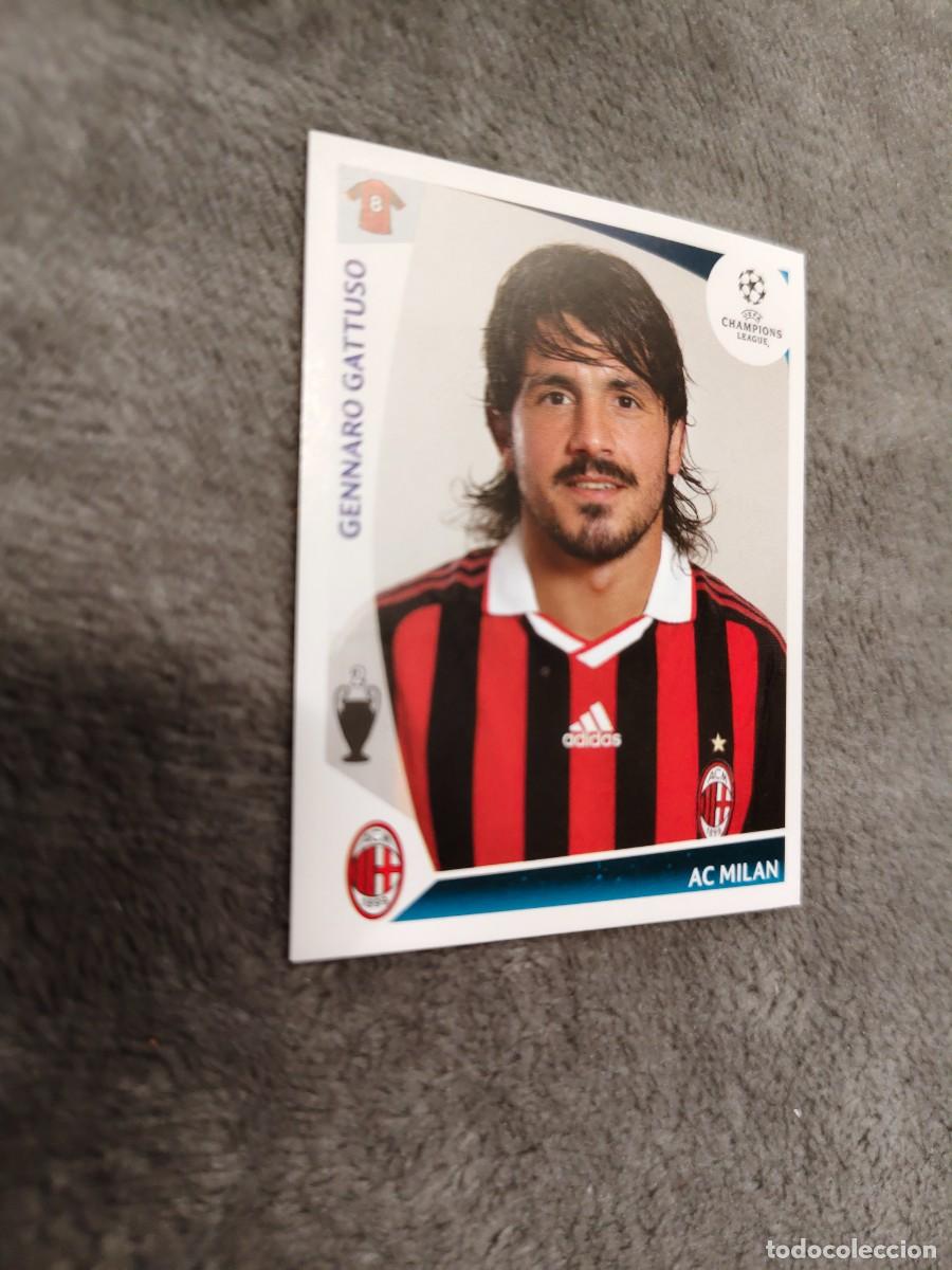 Fu&szlig;ball-Sticker: 151 CHAMPIONS LEAGUE 09 10 PANINI GENNARO GATTUSO AC MILAN 2009 2010 UCL AAA