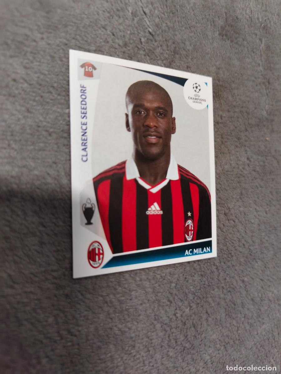Fu&szlig;ball-Sticker: 152 CHAMPIONS LEAGUE 09 10 PANINI CLARENCE SEEDORF AC MILAN 2009 2010 UCL AAA