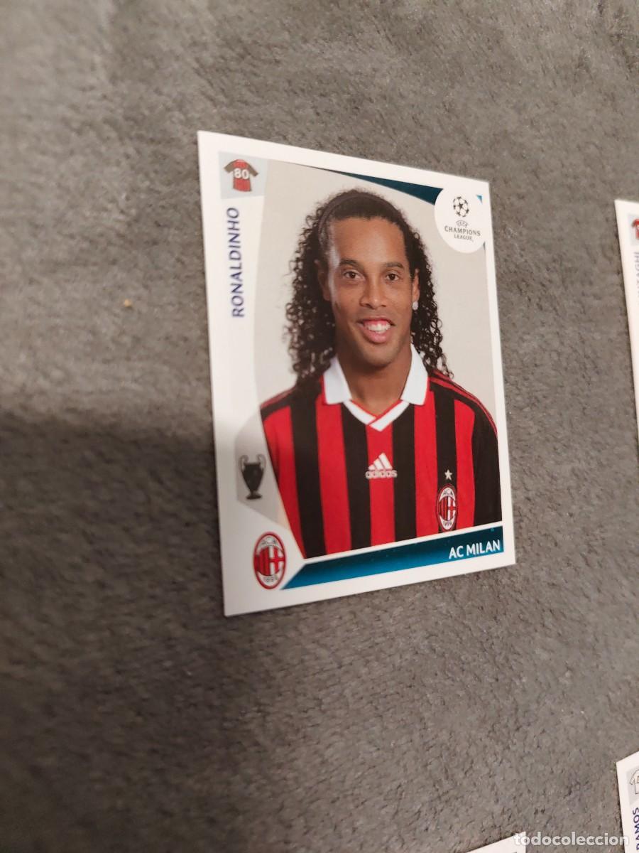 Cromos de Futebol: 153 CHAMPIONS LEAGUE 09 10 PANINI RONALDINHO AC MILAN 2009 2010 UCL AAA