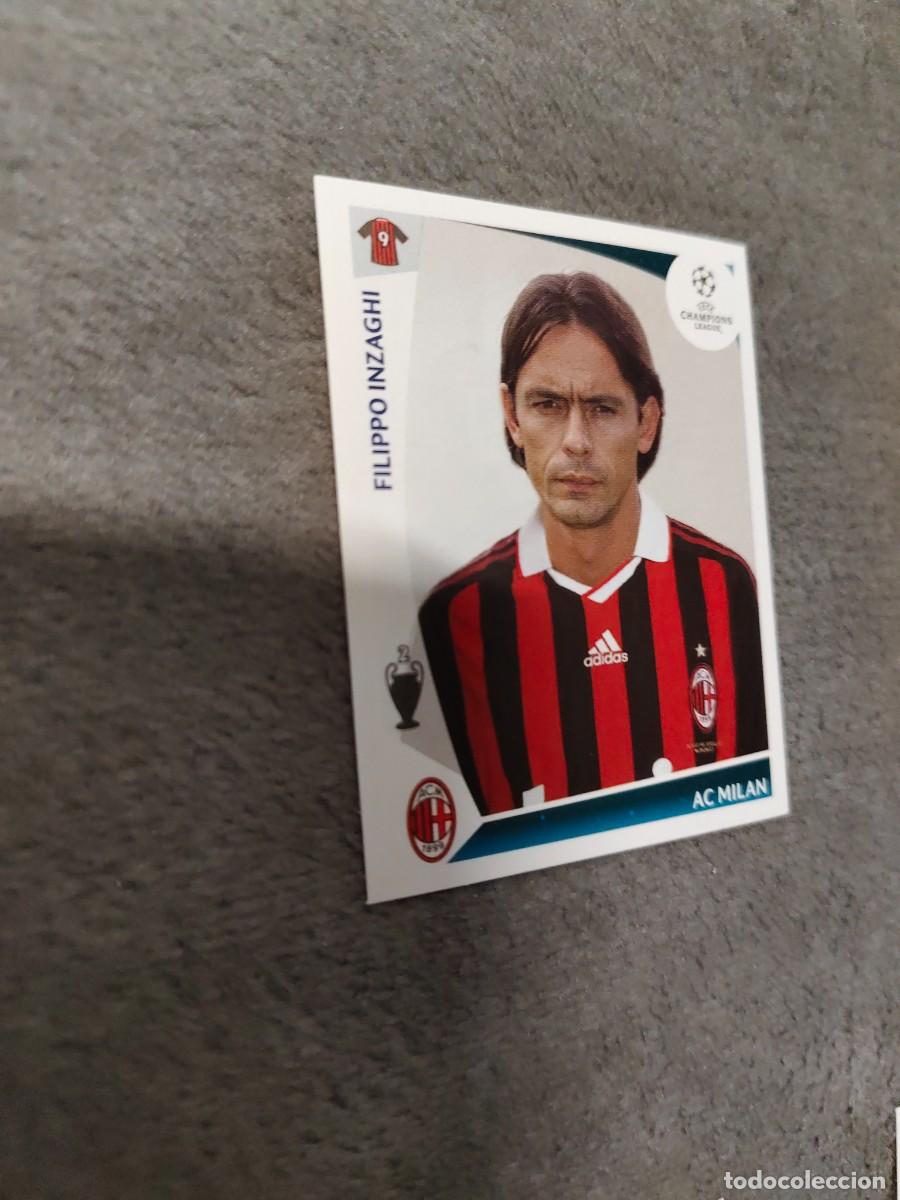 Cromos de Futebol: 154 CHAMPIONS LEAGUE 09 10 PANINI FILIPPO INZAGHI AC MILAN 2009 2010 UCL AAA