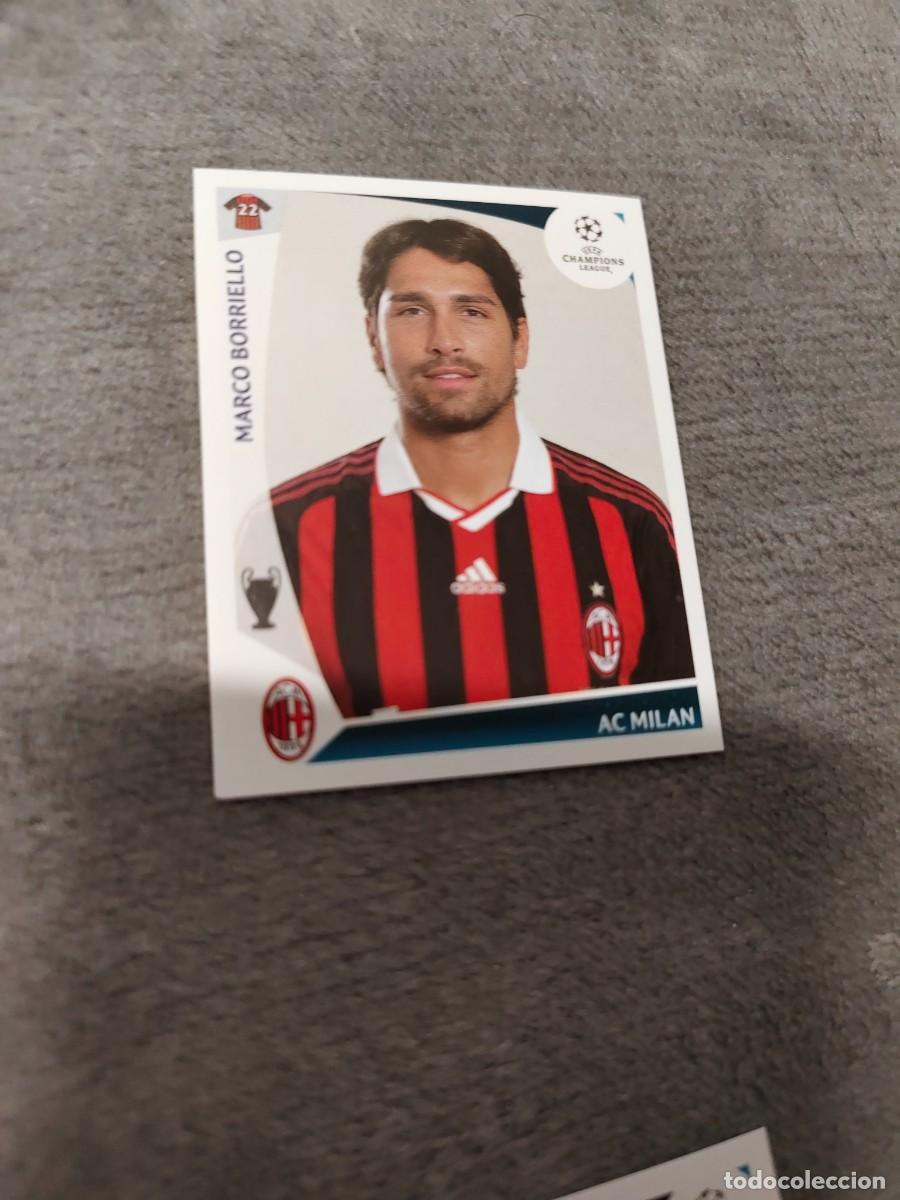 Cromos de Futebol: 155 CHAMPIONS LEAGUE 09 10 PANINI MARCO BORRIELLO AC MILAN 2009 2010 UCL AAA