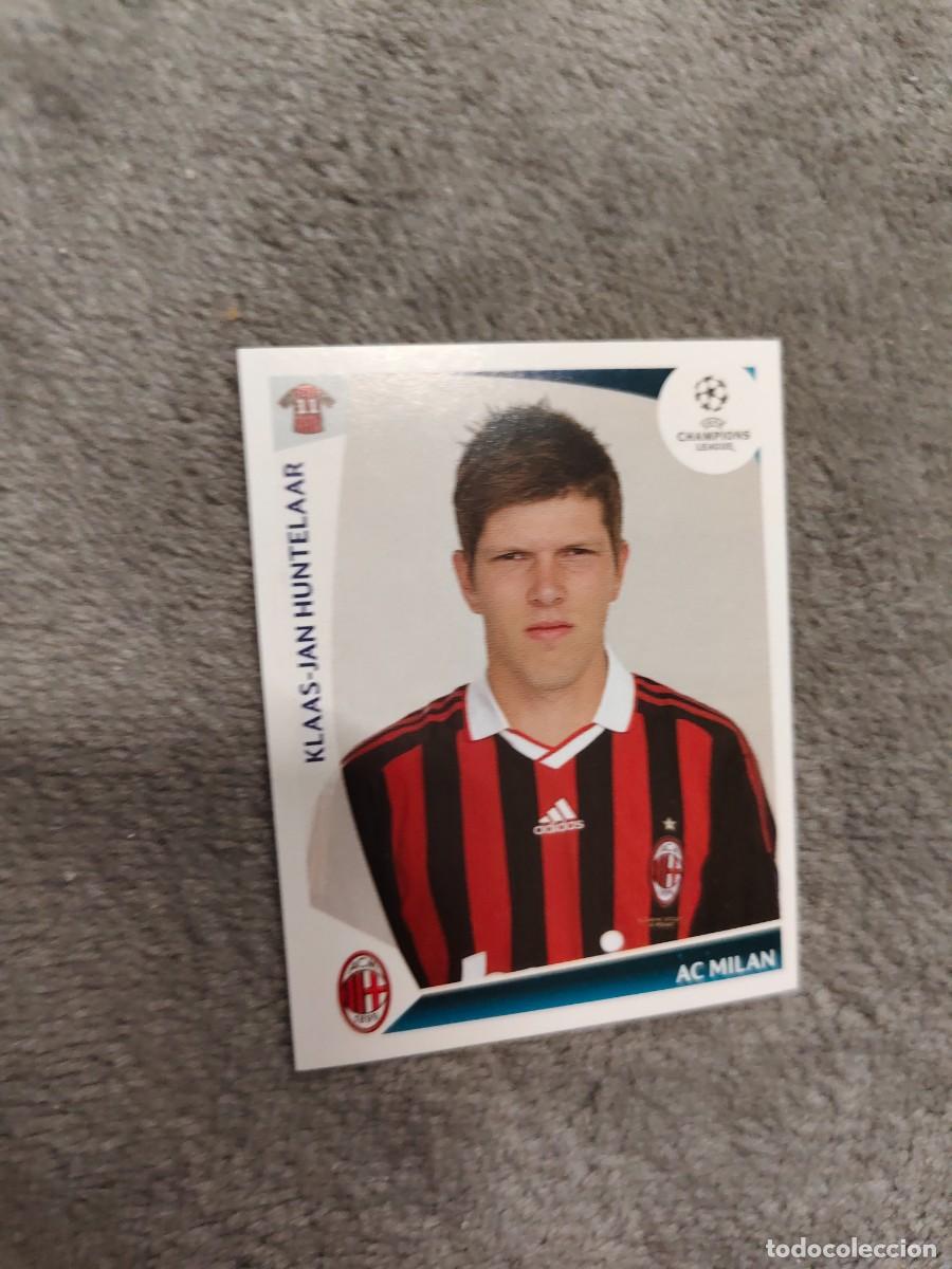 Cromos de f&uacute;tbol: 157 CHAMPIONS LEAGUE 09 10 PANINI KLAAS-JAN HUNTELAAR AC MILAN 2009 2010 UCL AAA