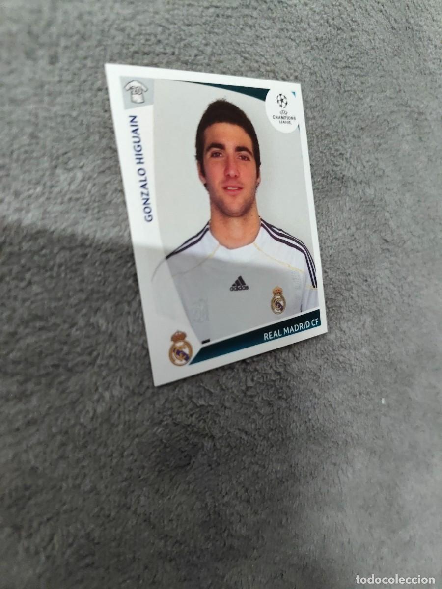 Cromos de f&uacute;tbol: 171 CHAMPIONS LEAGUE 09 10 PANINI GONZALO HIGUAIN REAL MADRID CF 2009 2010 UCL AAA