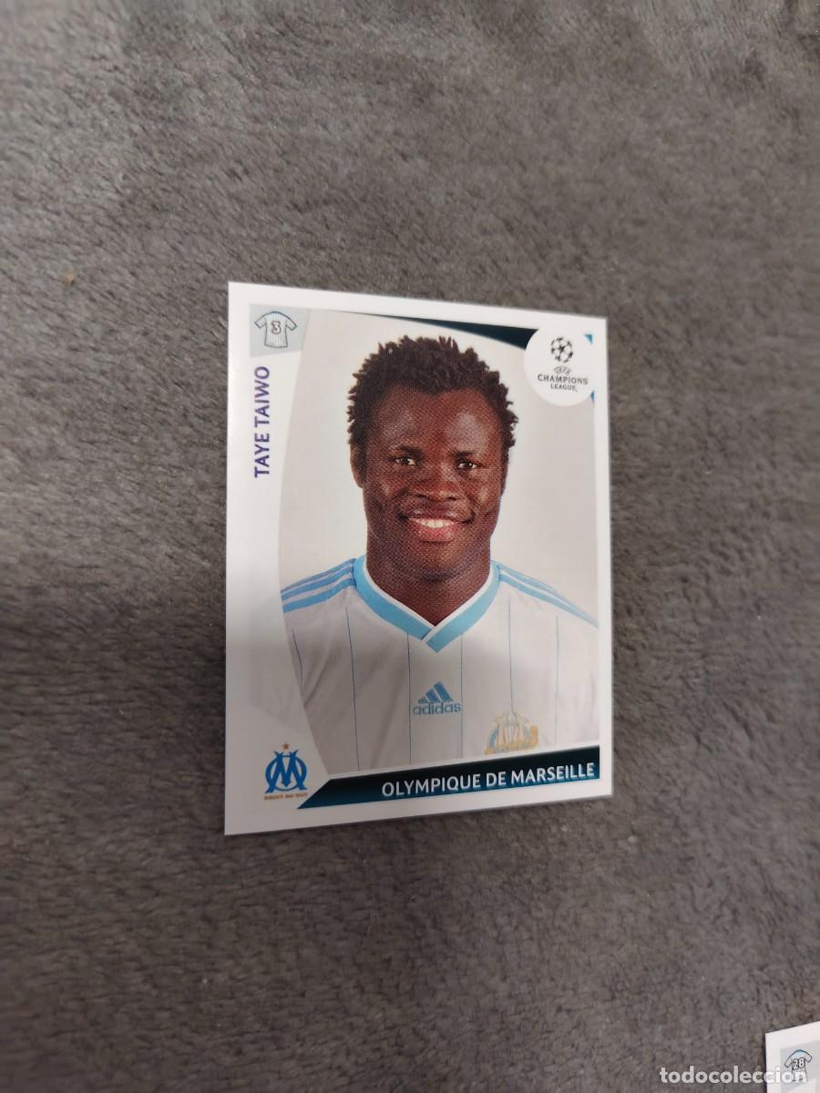 Cromos de f&uacute;tbol: 177 CHAMPIONS LEAGUE 09 10 PANINI TAYE TAIWO OLYMPIQUE DE MARSEILLE 2009 2010 UCL AAA