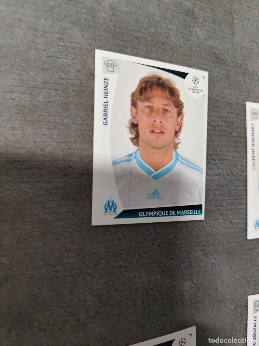 Cromos de f&uacute;tbol: 179 CHAMPIONS LEAGUE 09 10 PANINI GABRIEL HEINZE OLYMPIQUE DE MARSEILLE 2009 2010 UCL AAA
