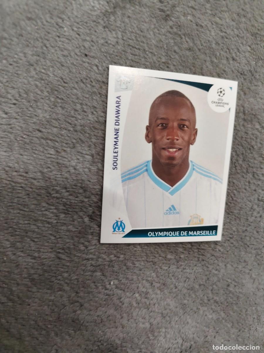 Cromos de f&uacute;tbol: 181 CHAMPIONS LEAGUE 09 10 PANINI SOULEYMANE DIAWARA OLYMPIQUE DE MARSEILLE 2009 2010 UCL AAA