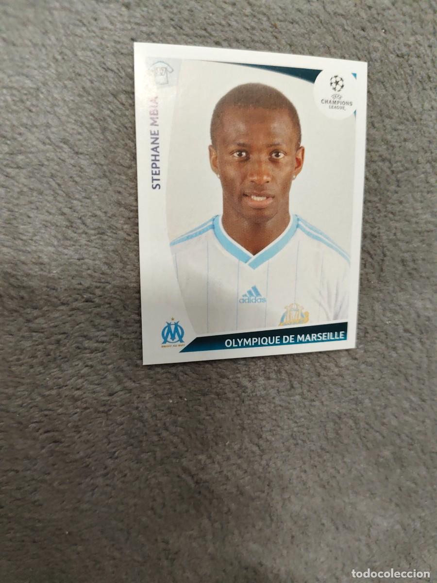 Cromos de f&uacute;tbol: 182 CHAMPIONS LEAGUE 09 10 PANINI STEPHANE MBIA OLYMPIQUE DE MARSEILLE 2009 2010 UCL AAA