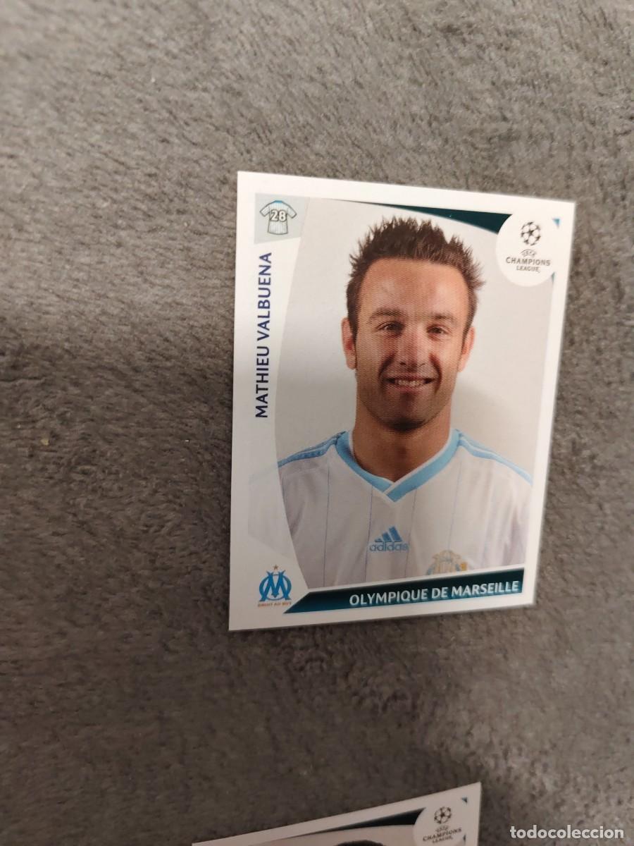 Cromos de f&uacute;tbol: 184 CHAMPIONS LEAGUE 09 10 PANINI MATHIEU VALBUENA OLYMPIQUE DE MARSEILLE 2009 2010 UCL AAA