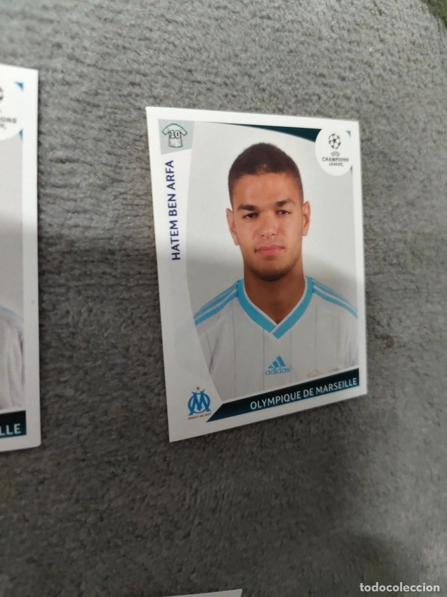 Cromos de f&uacute;tbol: 187 CHAMPIONS LEAGUE 09 10 PANINI HATEM BEN ARFA OLYMPIQUE DE MARSEILLE 2009 2010 UCL AAA
