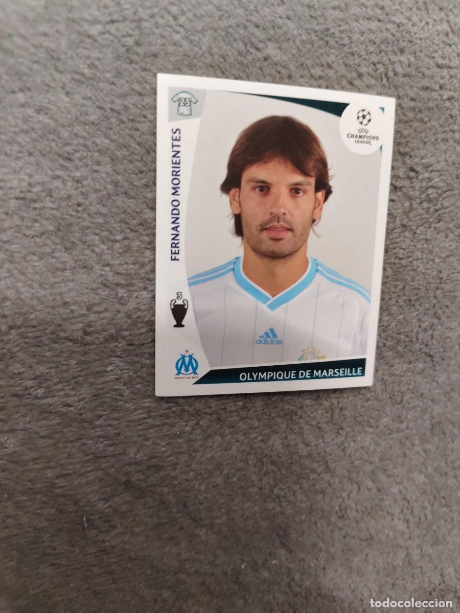 Cromos de f&uacute;tbol: 188 CHAMPIONS LEAGUE 09 10 PANINI FERNANDO MORIENTES OLYMPIQUE DE MARSEILLE 2009 2010 UCL AAA
