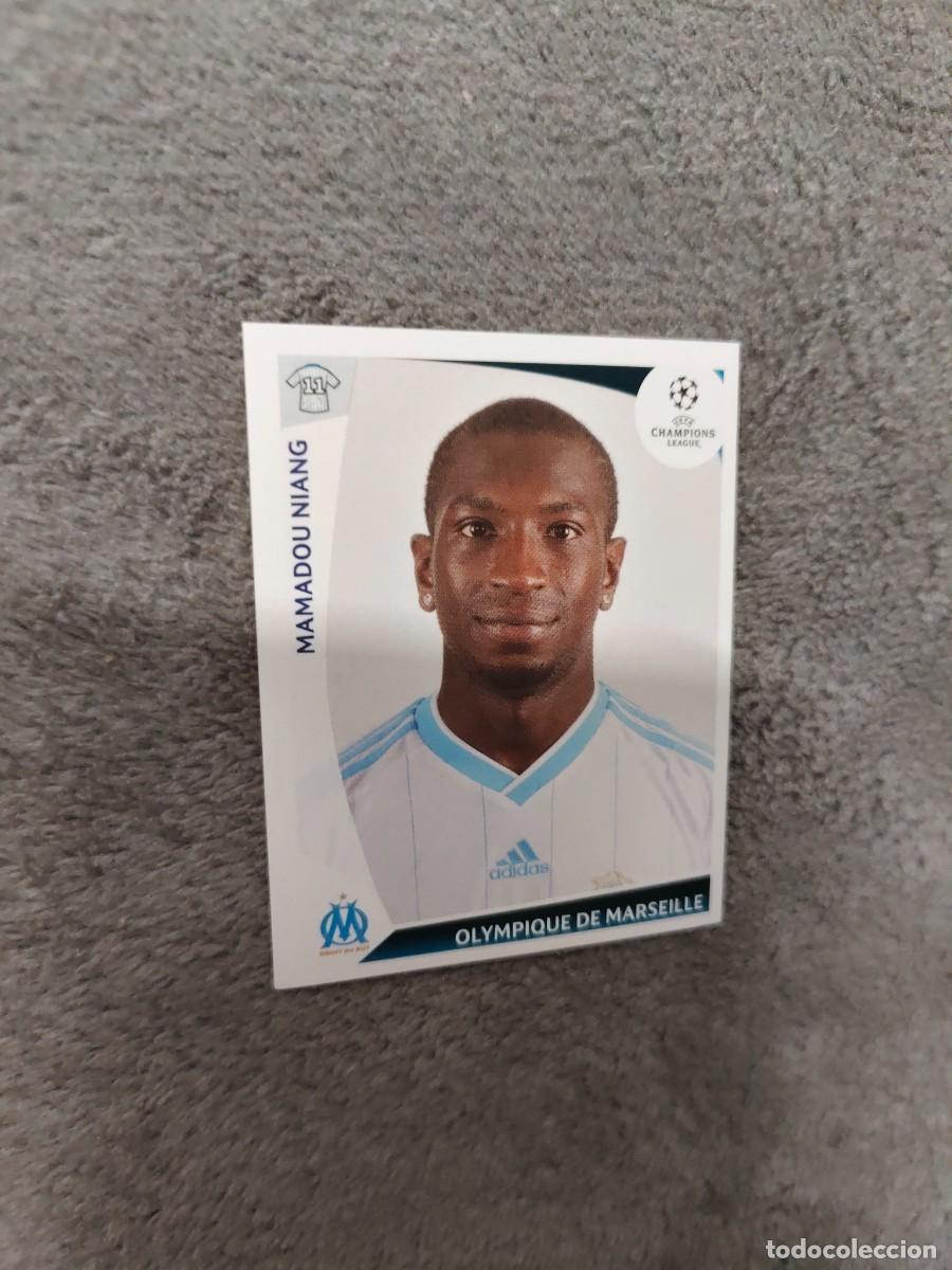 Cromos de f&uacute;tbol: 190 CHAMPIONS LEAGUE 09 10 PANINI MAMADOU NIANG OLYMPIQUE DE MARSEILLE 2009 2010 UCL AAA