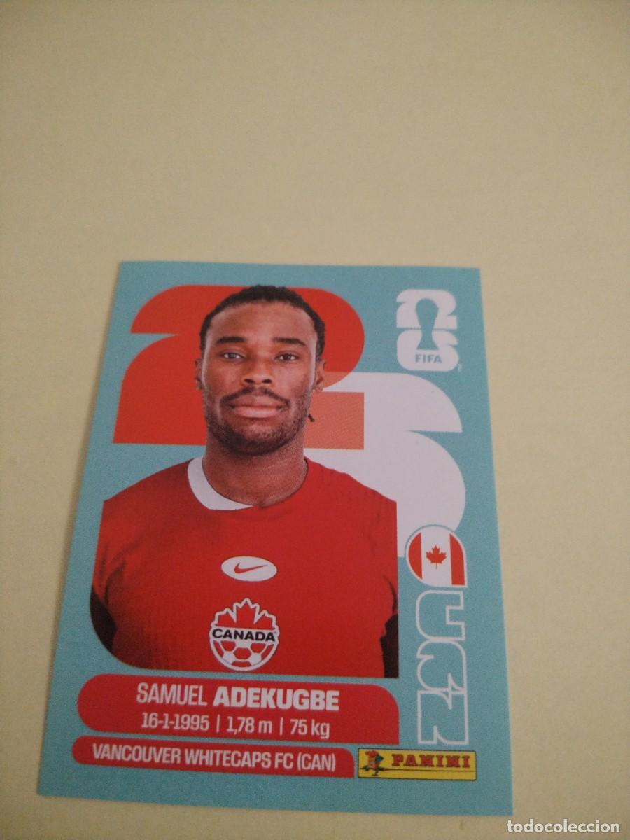 Cromos de f&uacute;tbol: CROMO MUNDIAL 2026 - CANADA CAN 5