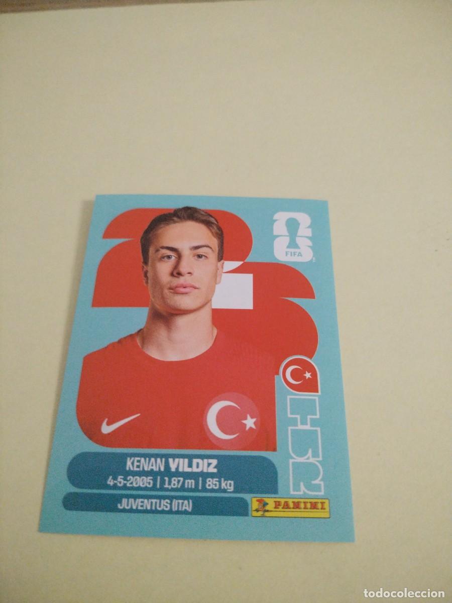 Fu&szlig;ball-Sticker: CROMO MUNDIAL 2026 - TURQUIA TUR 20