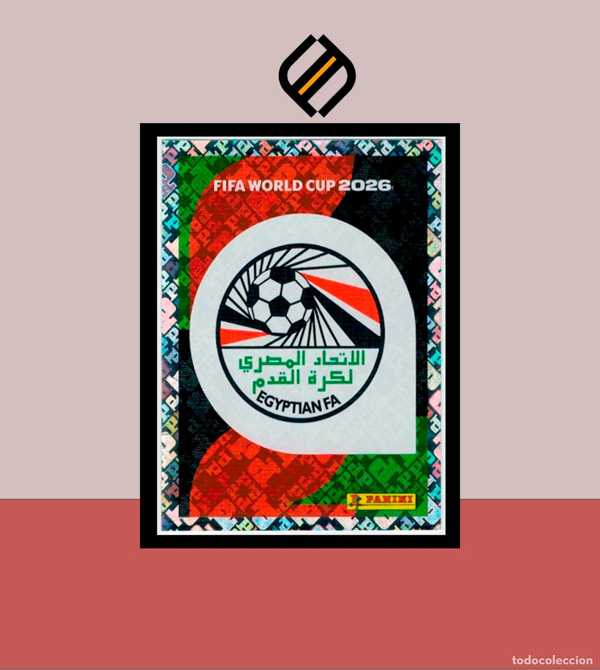 Figurine di Calcio: PANINI FIFA CLUB WORLD CUP 2026 26 EGY 1 ESCUDO EGIPTO STICKER MUNDIAL MEX CAN USA