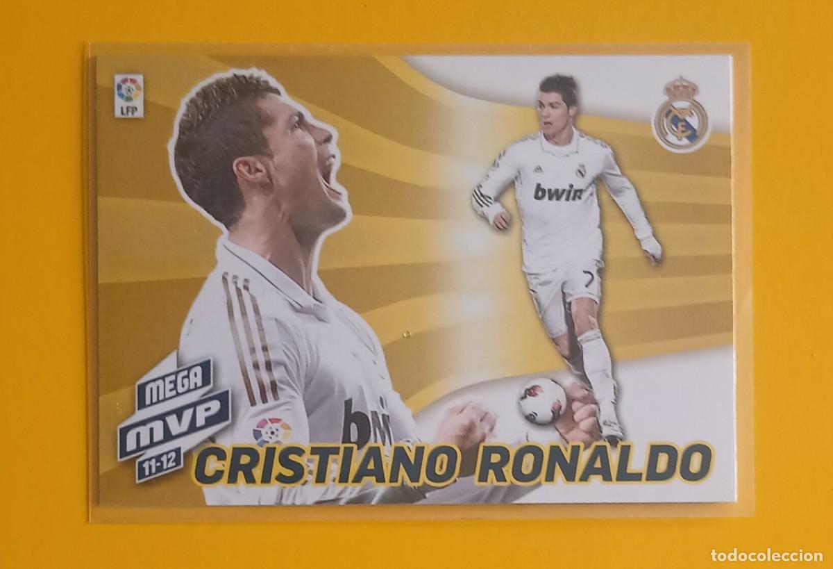 Figurine di Calcio: CROMO n&ordm; 432 CRISTIANO RONALDO REAL MADRID MEGA MVP 11-12 MEGACRACKS 2012-2013. Nuevo.