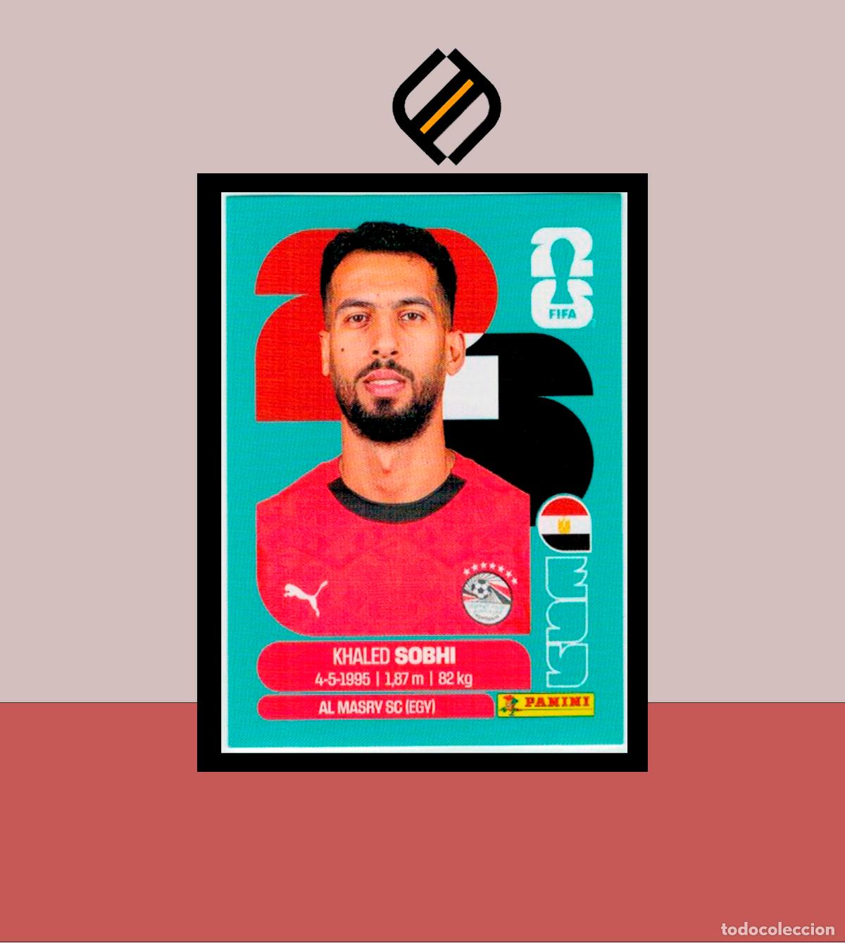 Figurine di Calcio: PANINI FIFA CLUB WORLD CUP 2026 26 EGY 6 KHALED SOBHI EGIPTO STICKER MUNDIAL MEX CAN USA