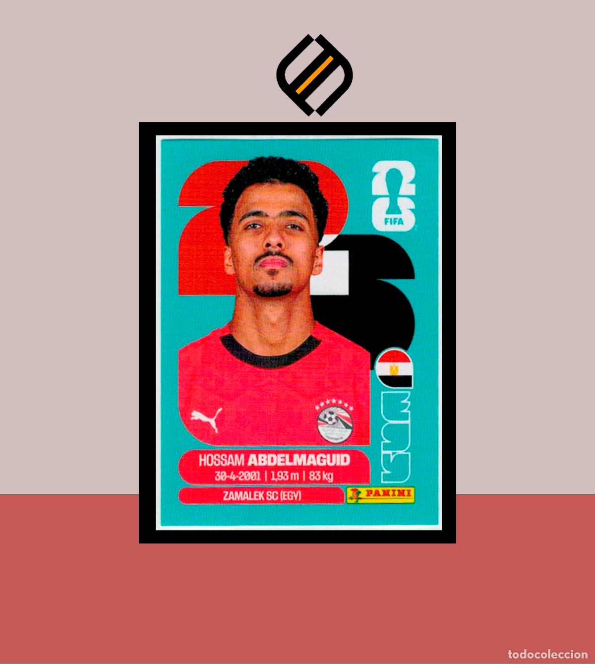 Cromos de f&uacute;tbol: PANINI FIFA CLUB WORLD CUP 2026 26 EGY 8 HOSSAM ABDEL MAGUID EGIPTO STICKER MUNDIAL MEX CAN USA