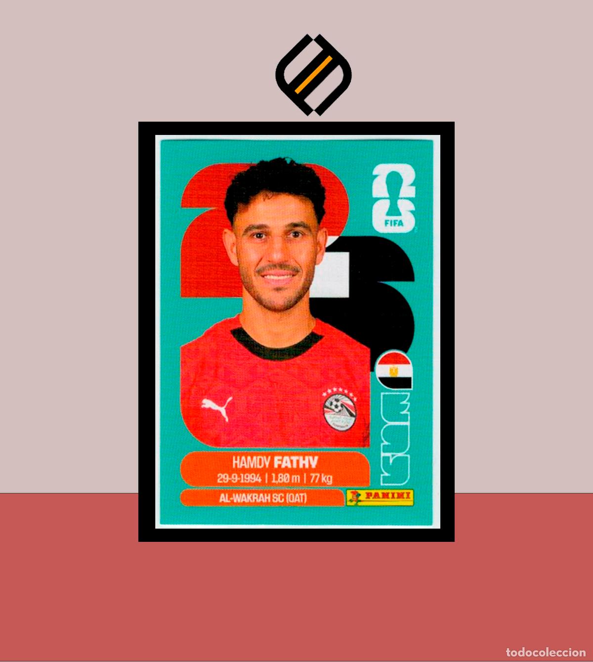 Cromos de f&uacute;tbol: PANINI FIFA CLUB WORLD CUP 2026 26 EGY 12 HAMDY FATHY EGIPTO STICKER MUNDIAL MEX CAN USA
