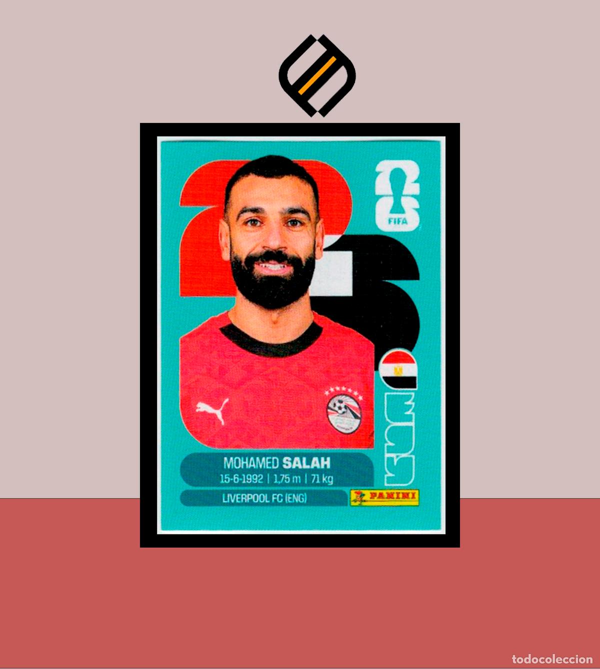 Cromos de f&uacute;tbol: PANINI FIFA CLUB WORLD CUP 2026 26 EGY 17 MOHAMED SALAH EGIPTO STICKER MUNDIAL MEX CAN USA