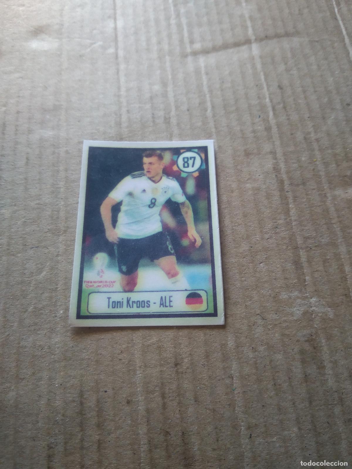 Cromos de f&uacute;tbol: 87 KROOS ALEMANIA CROMO FUTBOL MUNDIAL 2022 WORLD CUP EDITADO EN BRASIL