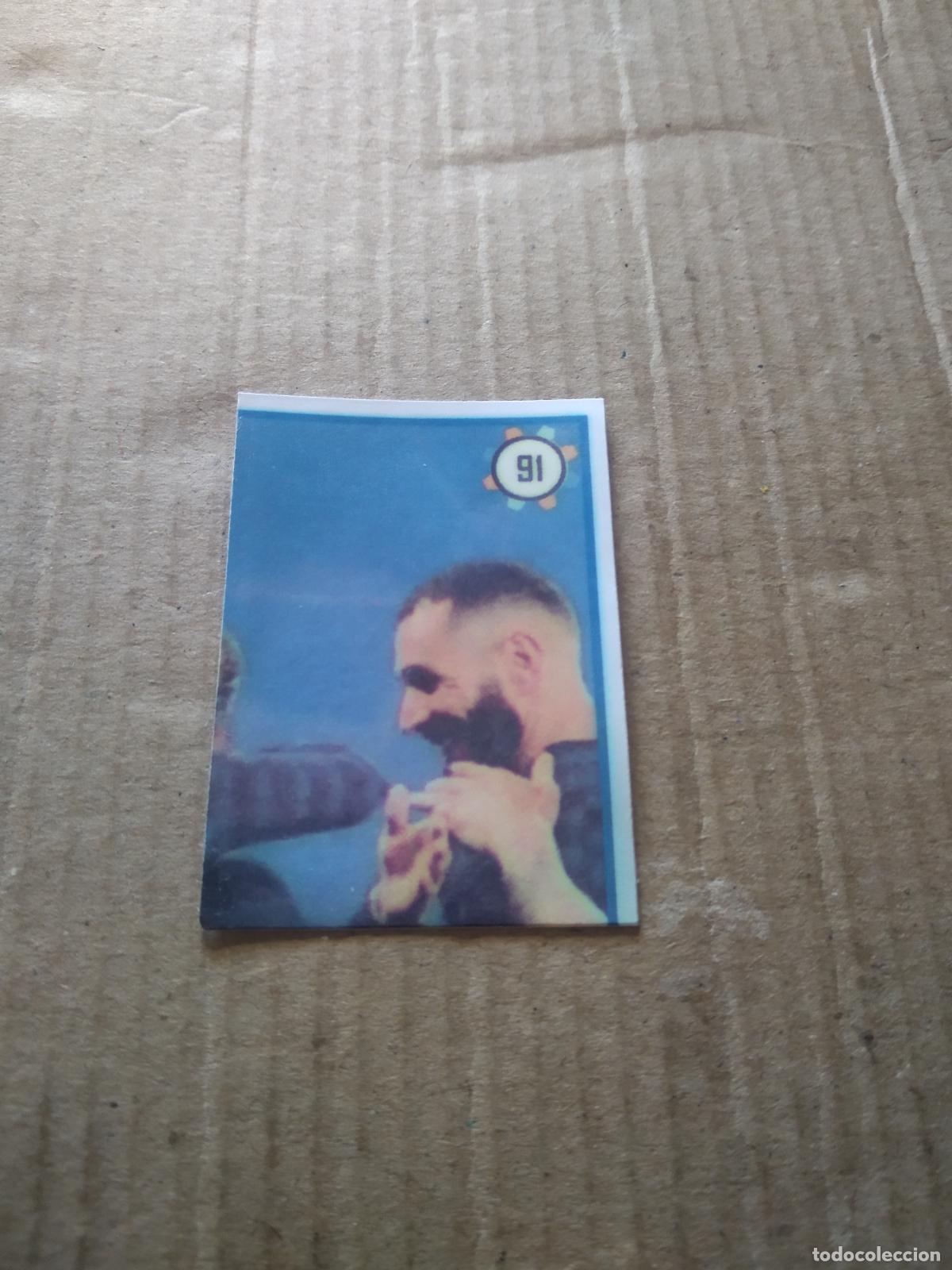 Cromos de f&uacute;tbol: 91 BENZEMA FRANCIA CROMO FUTBOL MUNDIAL 2022 WORLD CUP EDITADO EN BRASIL