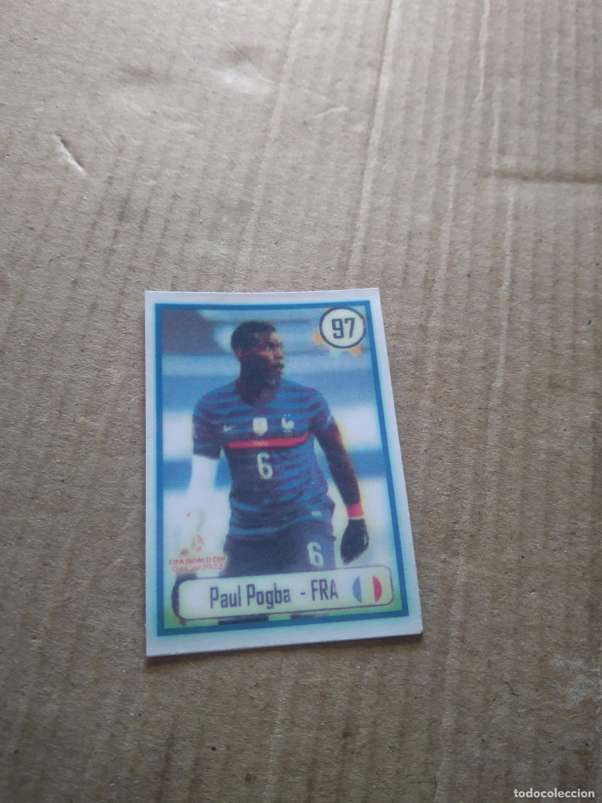 Cromos de Futebol: 97 POGBA FRANCIA CROMO FUTBOL MUNDIAL 2022 WORLD CUP EDITADO EN BRASIL