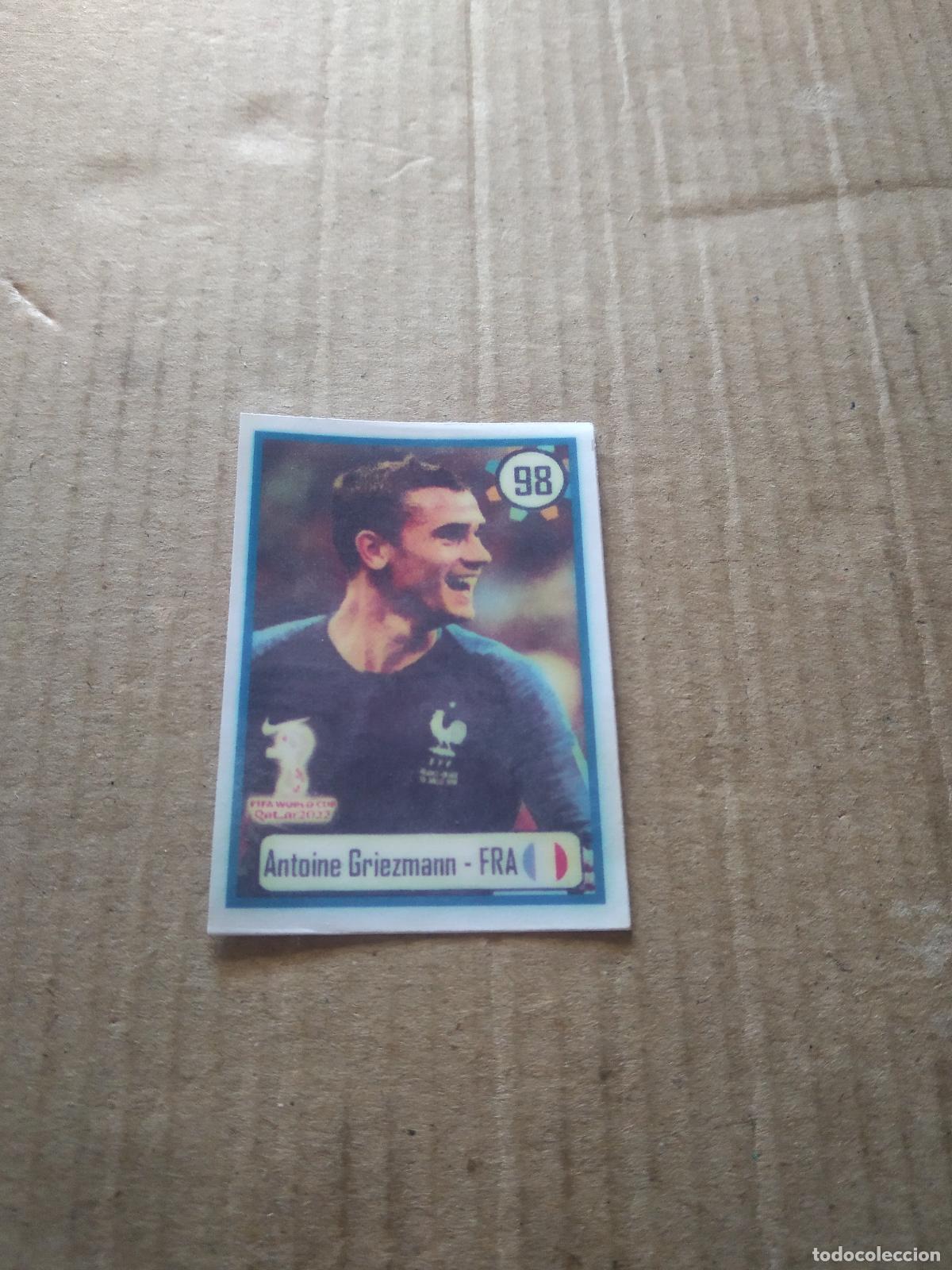 Cromos de Futebol: 98 GRIEZMANN FRANCIA CROMO FUTBOL MUNDIAL 2022 WORLD CUP EDITADO EN BRASIL