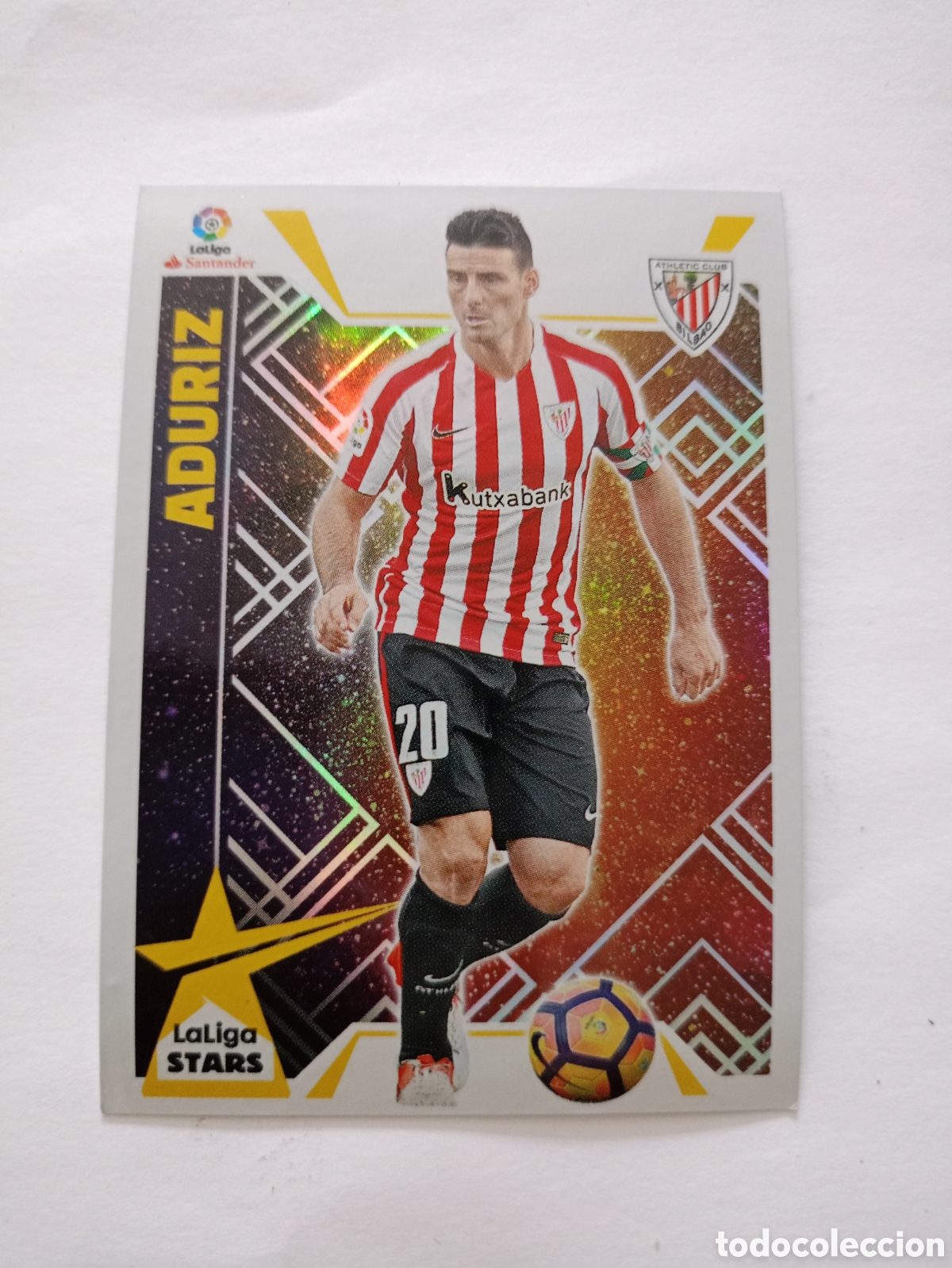 Cromos de Futebol: Aduriz 1 Laliga Stars Liga Este 2017-18 2017 2018 Panini Athletic de Bilbao