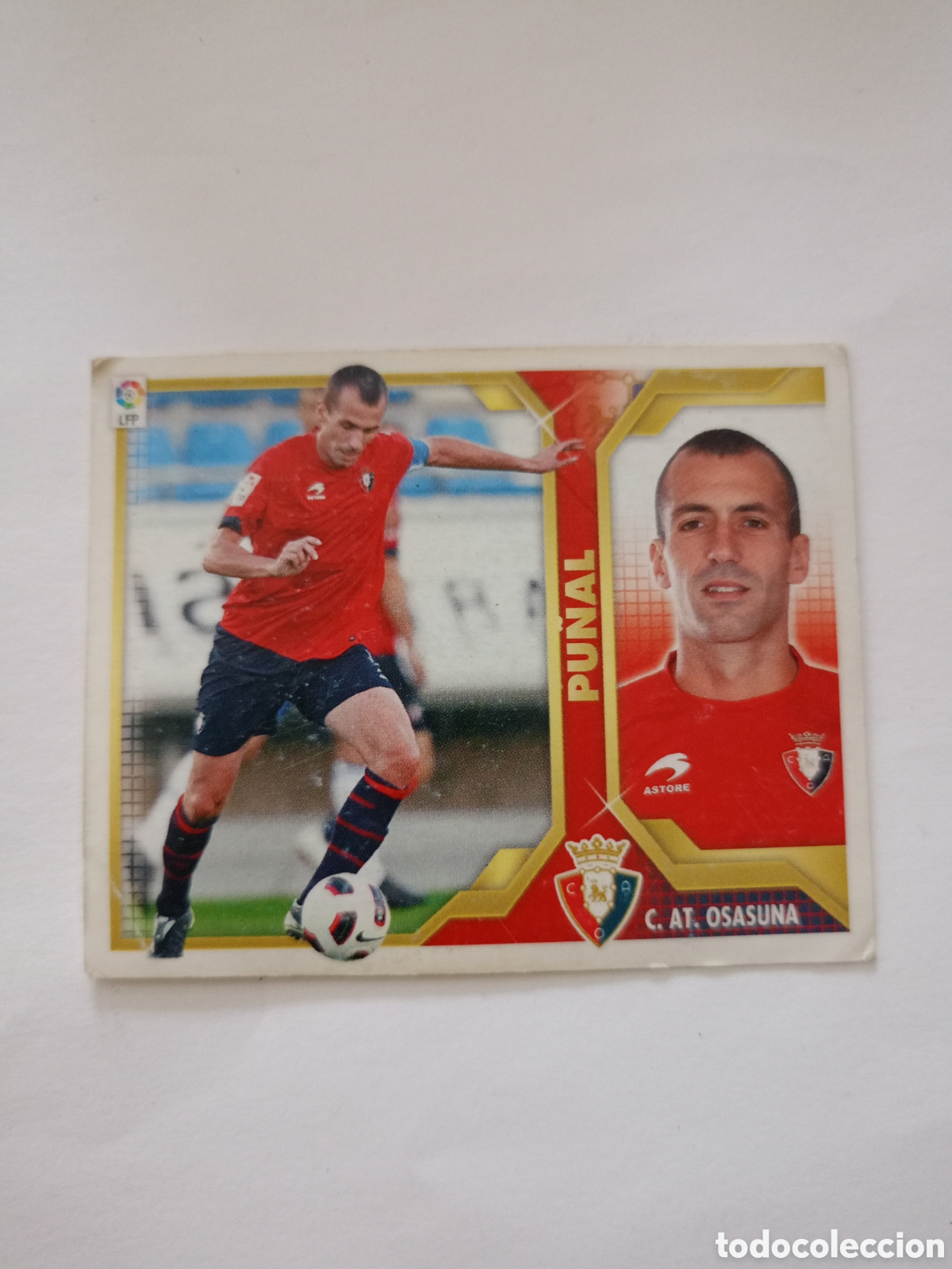 Cromos de Futebol: 9 PU&Ntilde;AL OSASUNA STICKER CROMO LIGA FUTBOL PANINI EDICIONES ESTE 2011-2012 11-12