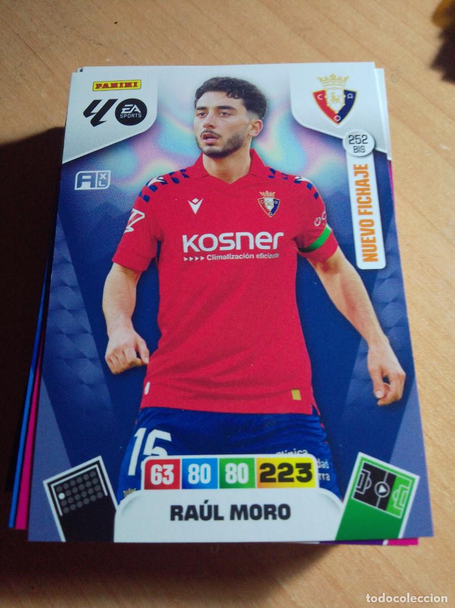 Figurine di Calcio: 252 BIS RA&Uacute;L MORRO NUEVO FICHAJE DEL OSASUNA 25 26 ADRENALYN XL 2025 2026 NUEVO