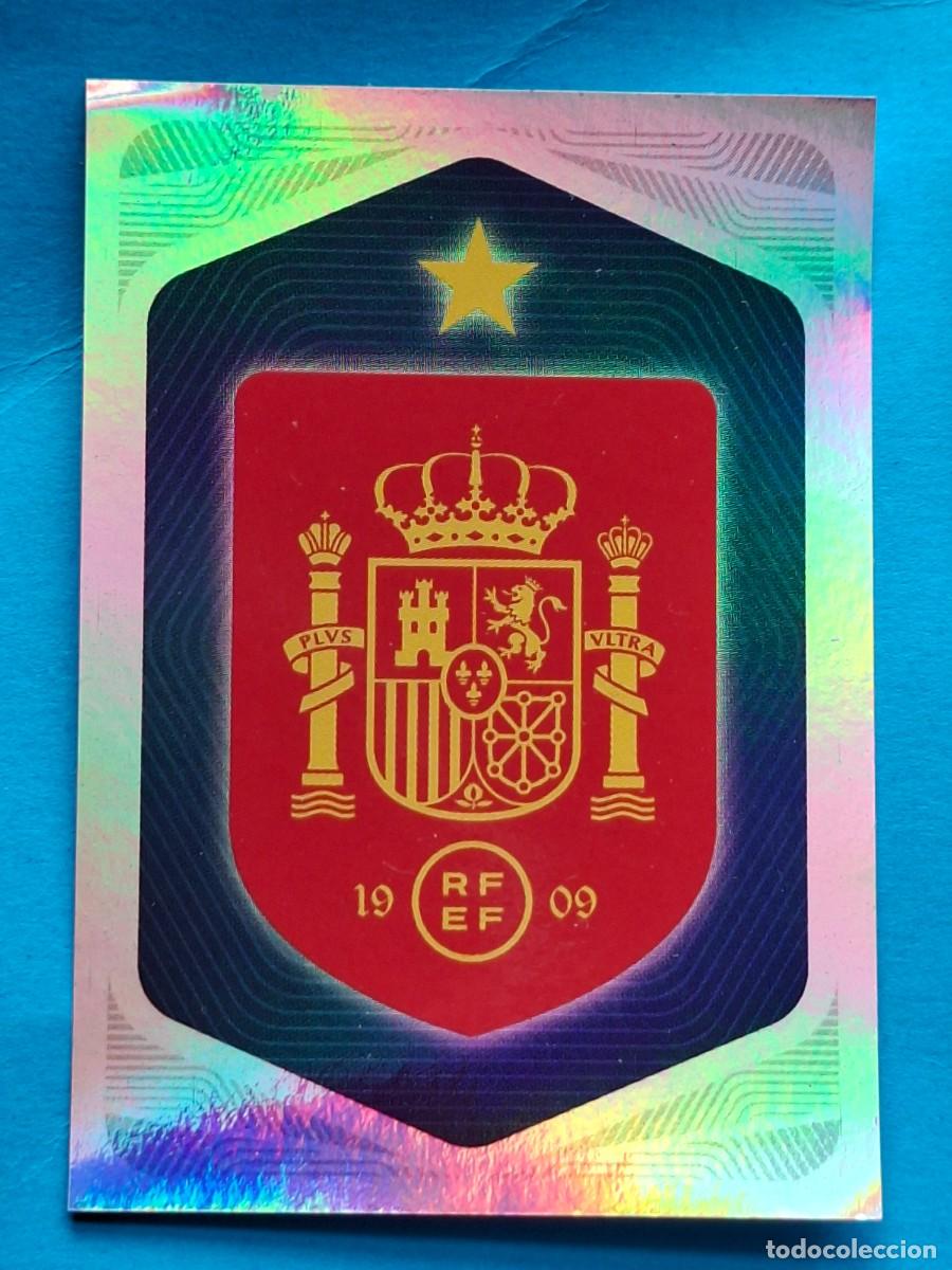 Cromos de f&uacute;tbol: Foil #1 ESCUDO - Panini ESPA&Ntilde;A 2026 Carrefour SELECCI&Oacute;N Sticker