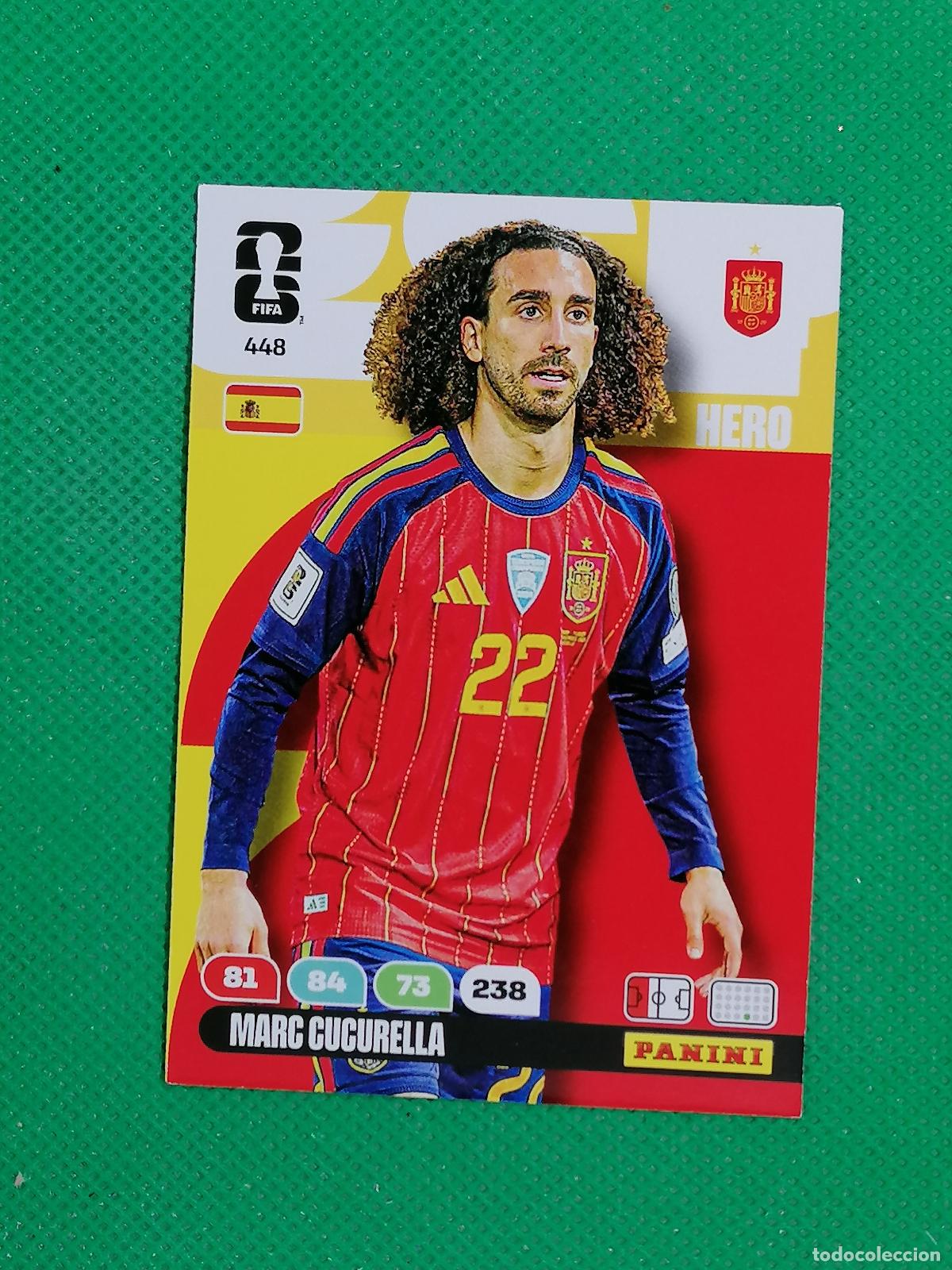 Cromos de f&uacute;tbol: 448 MARC CUCURELLA ESPA&Ntilde;A HERO ⚽ PANINI ADRENALYN FIFA WORLD CUP 26 2026 ⚽