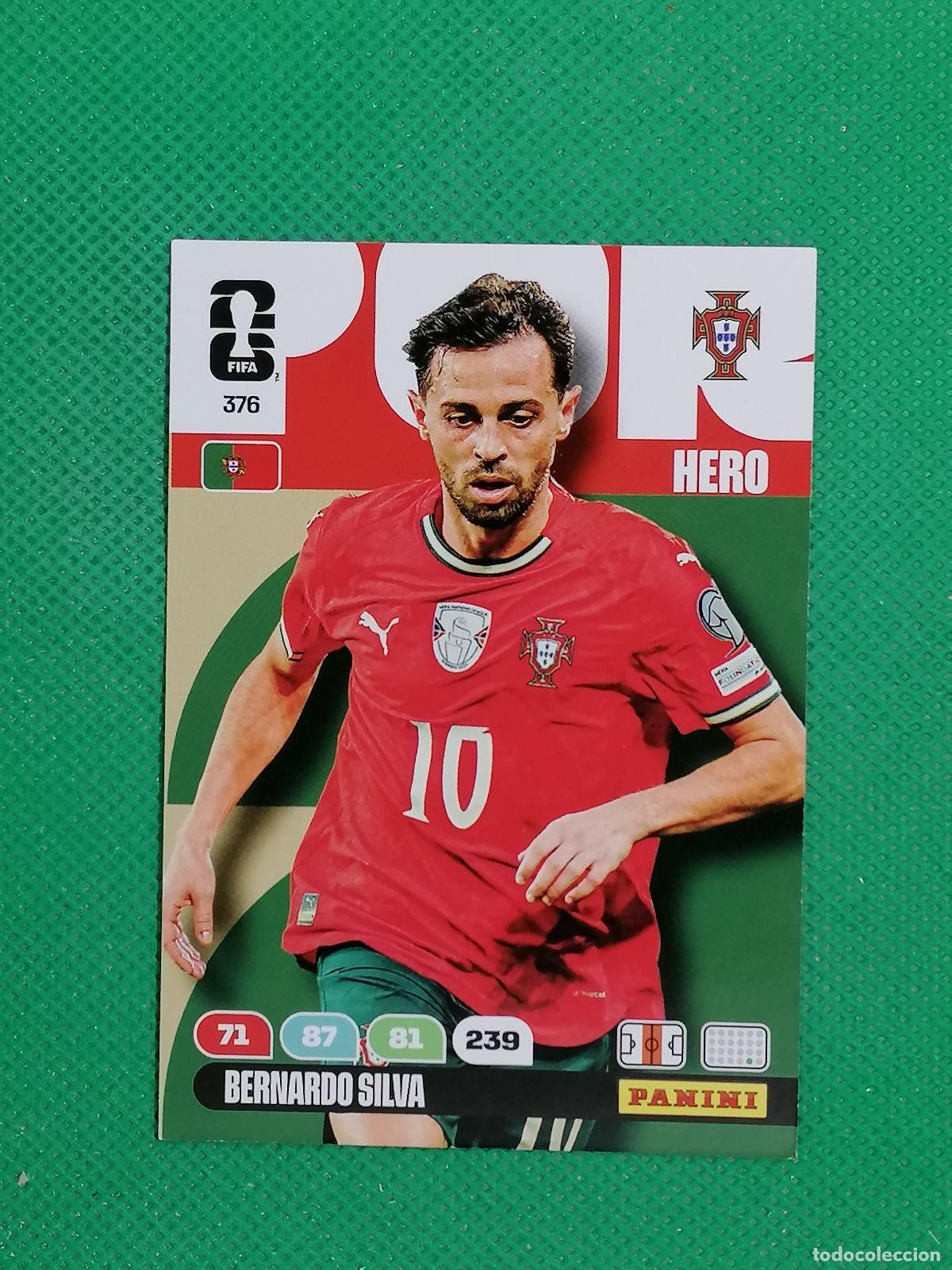 Cromos de f&uacute;tbol: 376 BERNARDO SILVA PORTUGAL HERO ⚽ PANINI ADRENALYN FIFA WORLD CUP 26 2026 ⚽