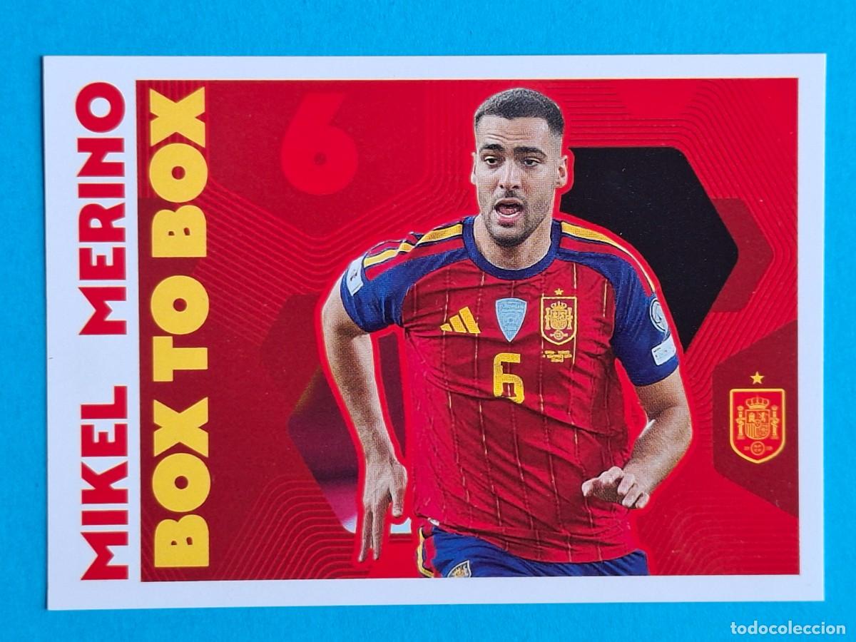 Cromos de f&uacute;tbol: Box to Box#70 MIKEL MERINO - Panini ESPA&Ntilde;A 2026 Carrefour SELECCI&Oacute;N Sticker