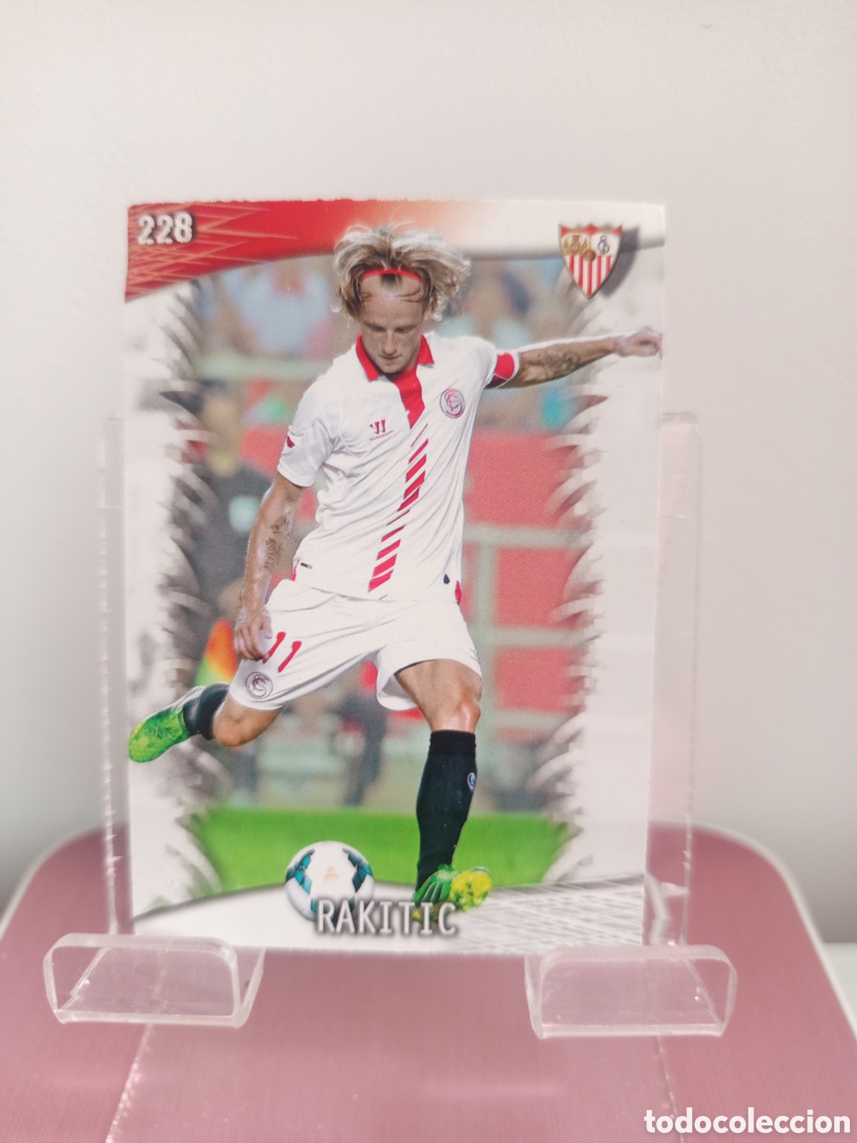 Cromos de Futebol: ❇️ CROMO CARD ⚽ RAKITIC SEVILLA 228 FICHAS LIGA QUIZ GAME 2014 13 14 2013 2014 MUNDICROMO ❇️