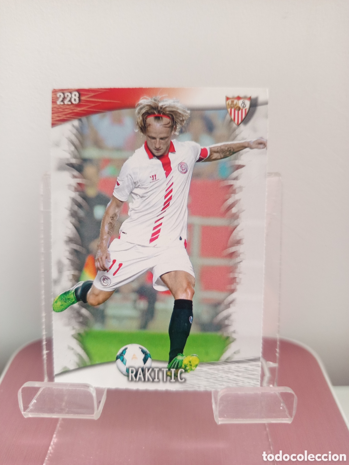 Cromos de Futebol: ❇️ CROMO CARD ⚽ RAKITIC SEVILLA 228 FICHAS LIGA QUIZ GAME 2014 13 14 2013 2014 MUNDICROMO ❇️